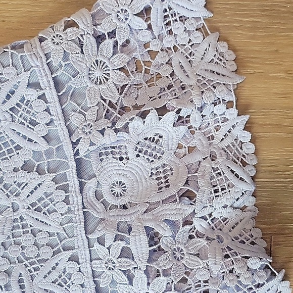 NQMM Purple Lace Dress Size Small - Picture 5 of 7